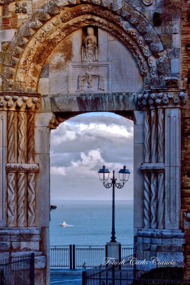 Vista sul mare Adriatico